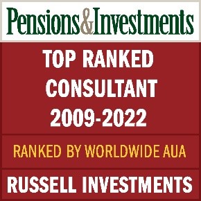 P&I Top 5 Ranked Consultant Award 2022