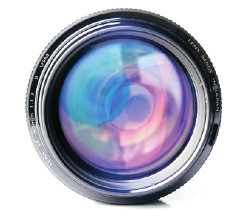 Blue lens