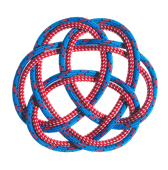 Red Blue Rope Shapre Loop