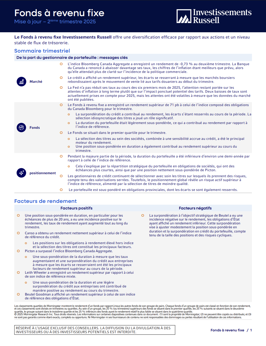 Global Equity Pool Quarterly Update Brochure Thumbnail
