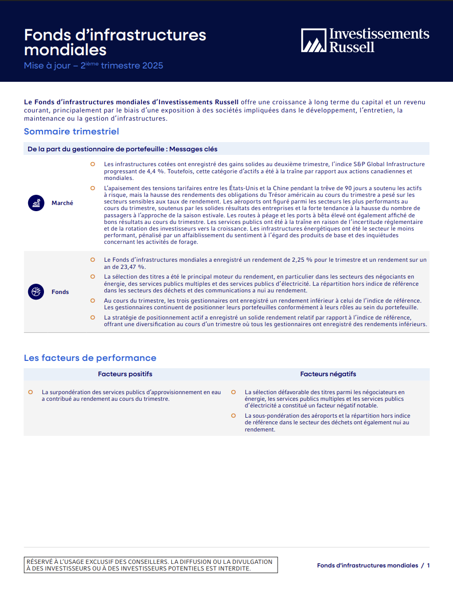 Global Equity Pool Quarterly Update Brochure Thumbnail