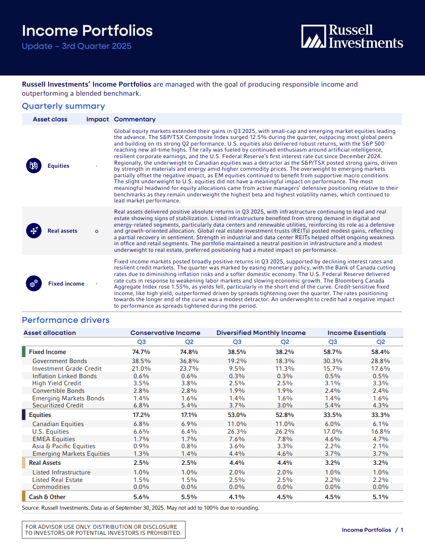 Global Equity Pool Quarterly Update Brochure Thumbnail