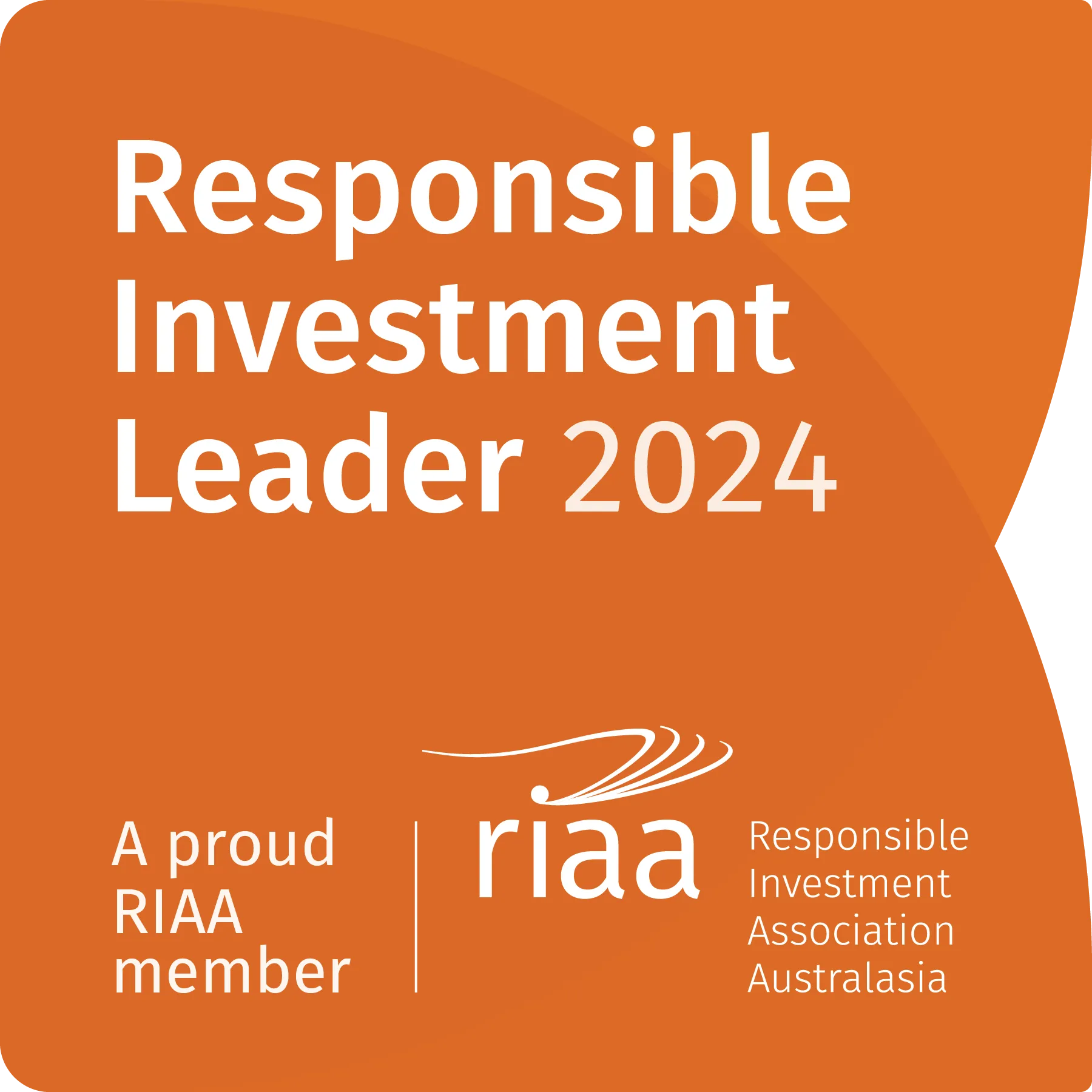 Responsible Investment Leader Award 2024 | Responsible Investment Association Australasia