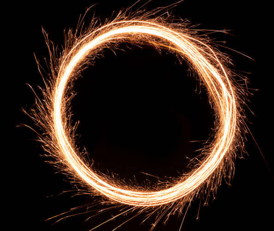 sparkler circle