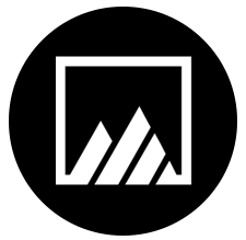 Russell Investments' mountain graphic logo