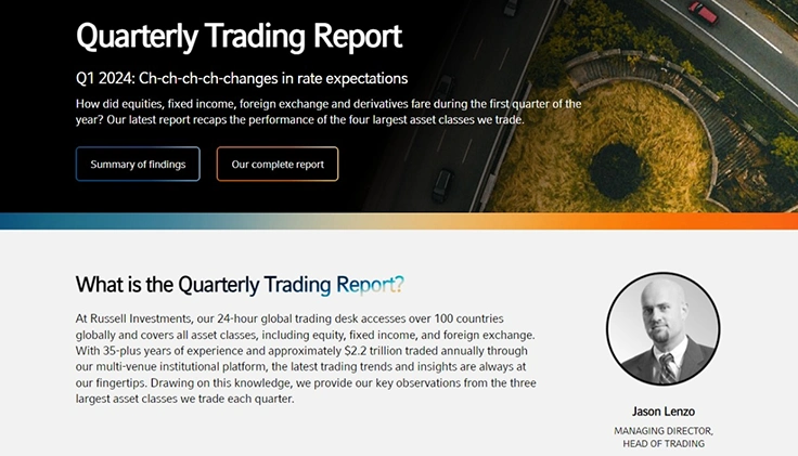 Quarterly Trading Report
