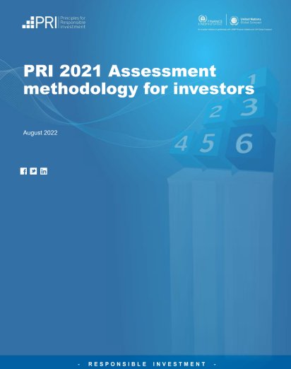 PRI Assessment Methodology Thumb