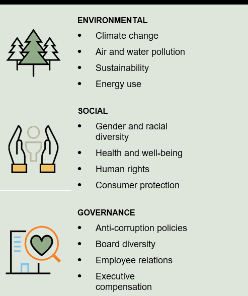 Key ESG risks