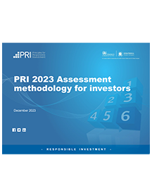 PRI Assessment Methodology