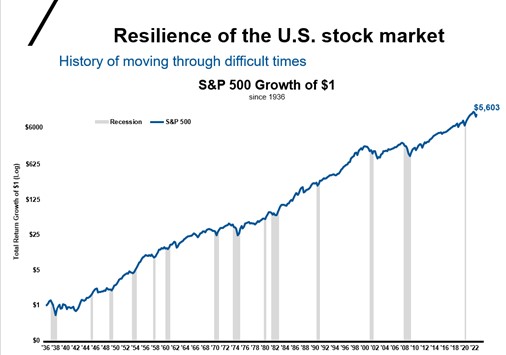 Resilience of the U.S. stock market