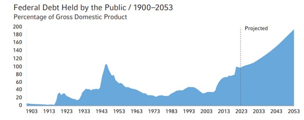 Federal debt held by public