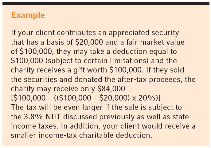 Example of deferring capital gains