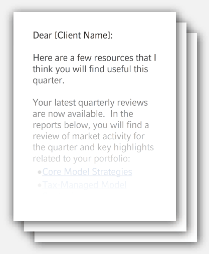 Client Review Resources for Advisors | Russell Investments