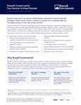 TaxAware Unified Models Brochure