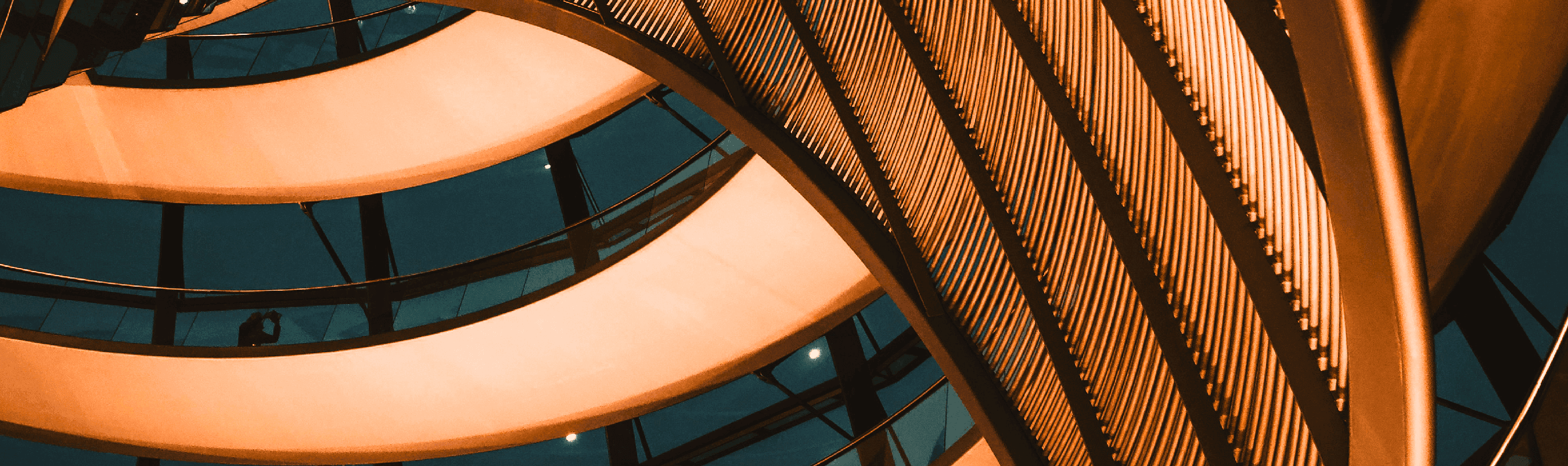 Image of a curved building