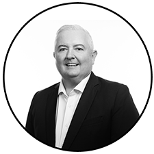 Business professional in formal suit portrait