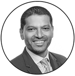 Professional man in formal suit portrait