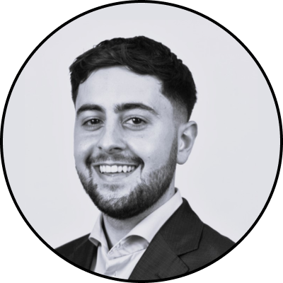 Formal portrait of professional in suit