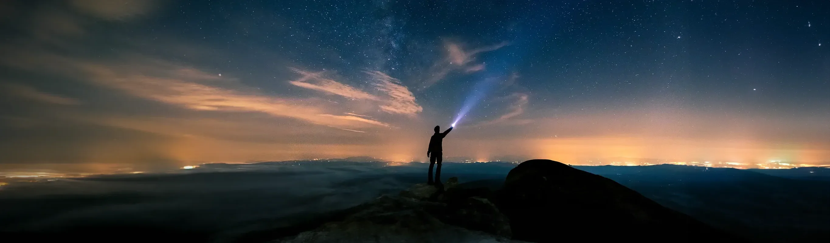 flashlight man