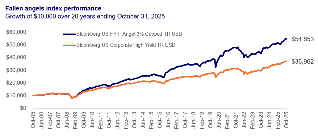 Fallen angels index performance
