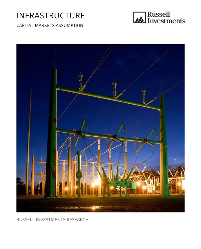 Cover of Infrastructure: Capital Markets Assumption white paper