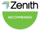 Zenith recommended green quality badge graphic