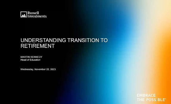 Understanding Transition to retirement