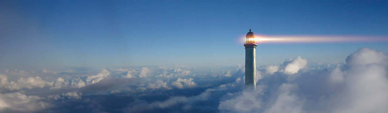 Peaceful mountain lake