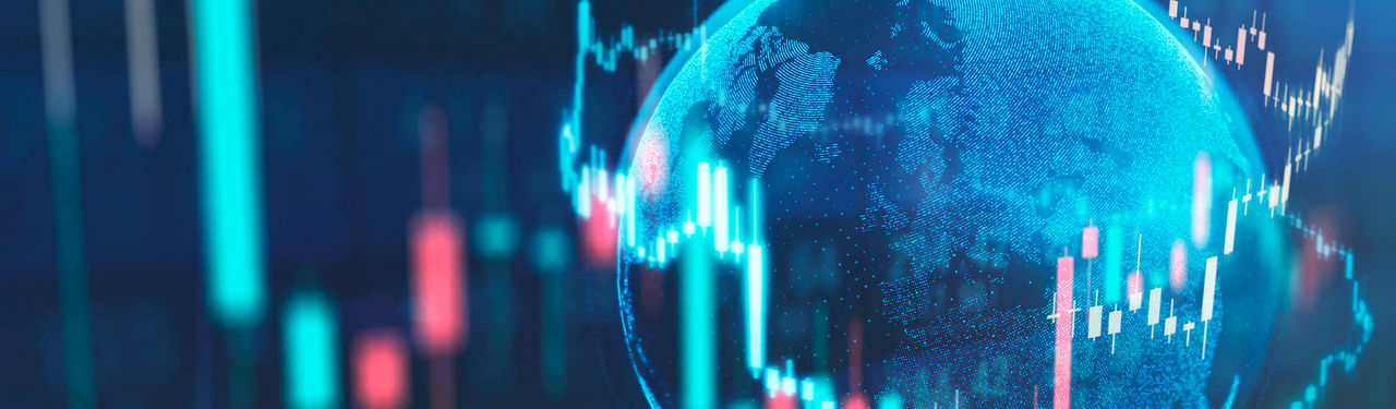 Global financial data visualization with charts