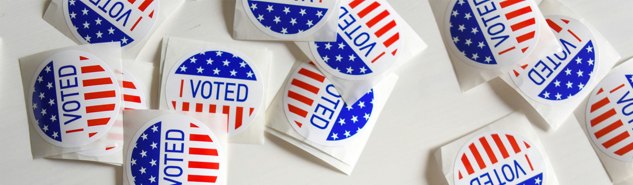 Voting stickers