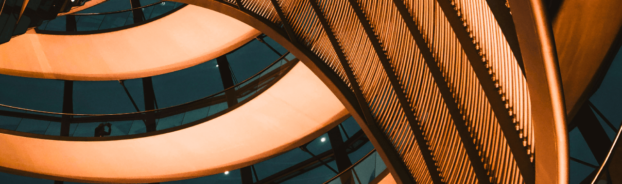 Image of a curved building